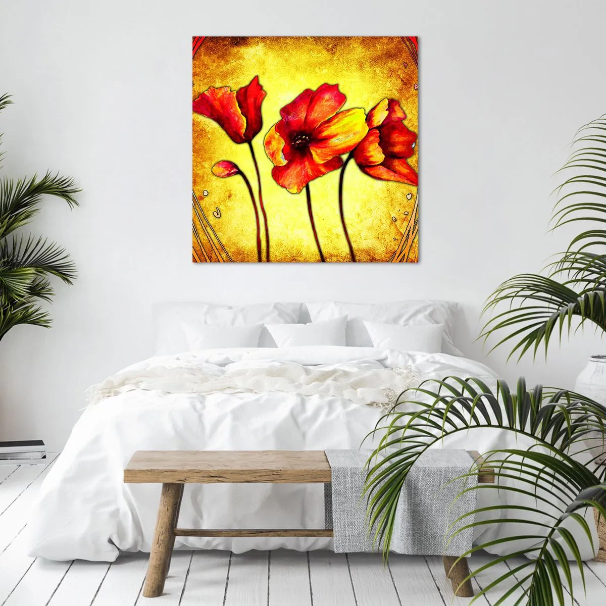 Canvas picture - In Art Nouveau Decoration - 50x50 cm