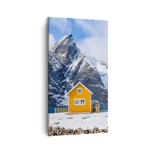 Canvas picture - Scandinavian Holiday - 45x80 cm