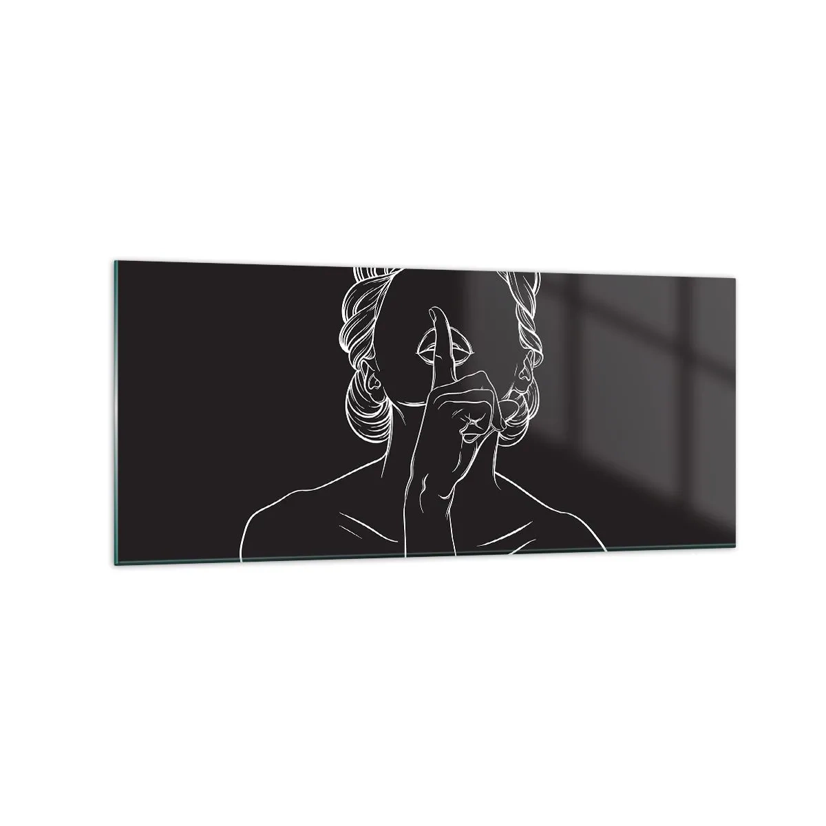 Glass picture - Beauty Blossoms in Soul - 120x50 cm