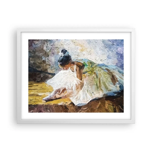 Poster in white frmae - From Degas' Painting - 50x40 cm