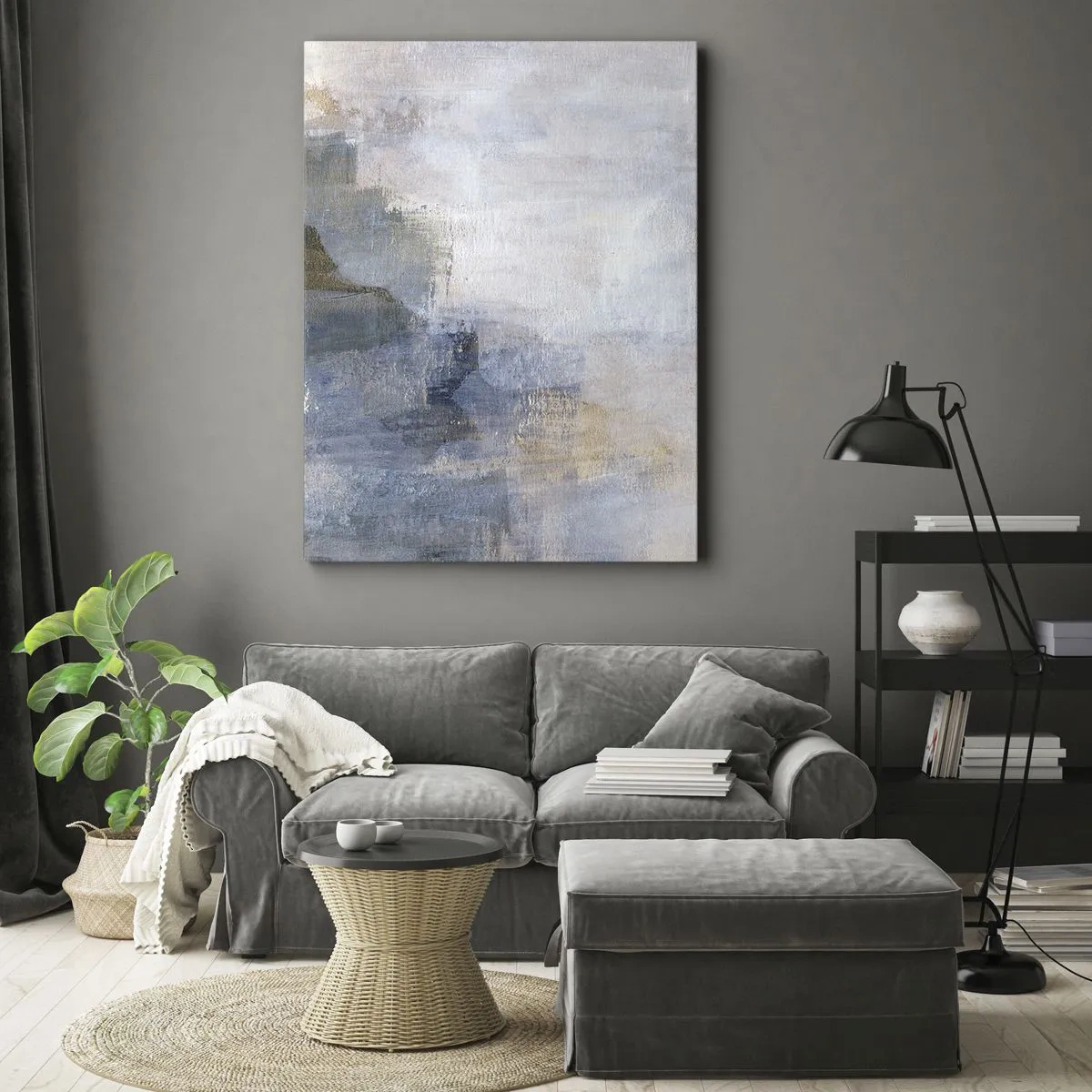 Canvas picture - Tones and Chords of Colours - 50x70 cm