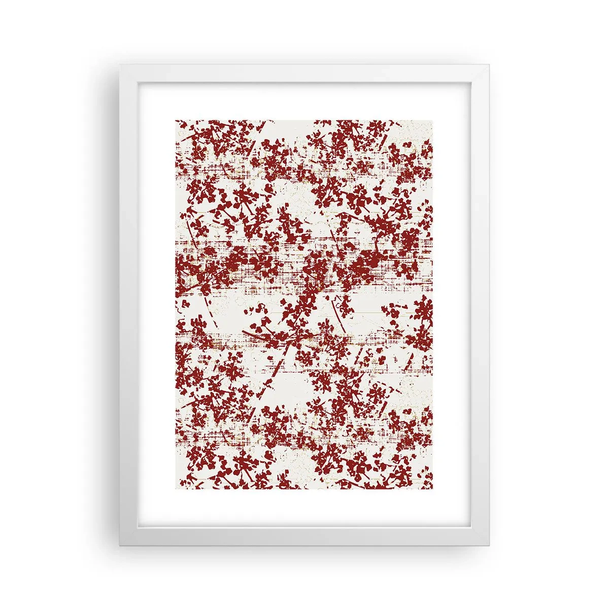 Poster in white frmae - Like Old-fashioned Percale - 30x40 cm