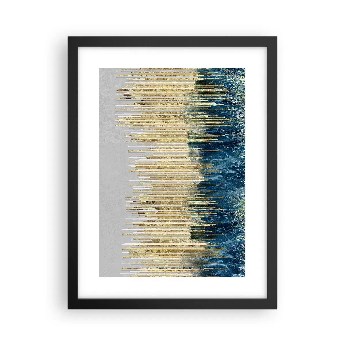 Poster in black frame - Glided Border - 30x40 cm