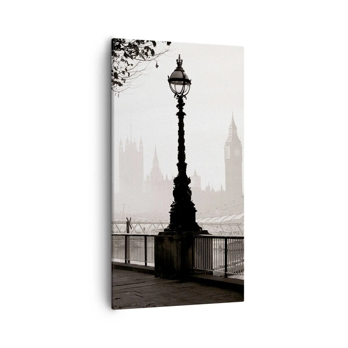 Canvas picture - London Morning - 55x100 cm