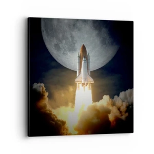 Canvas picture - Beginning of Unearthly Adventure - 40x40 cm