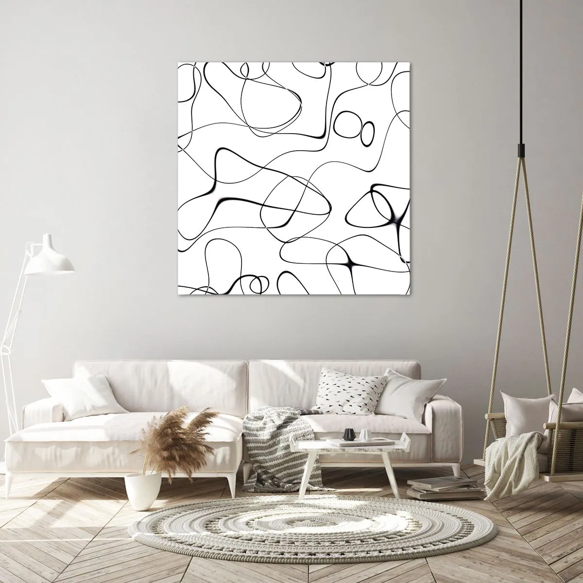 Canvas picture - Life Paths, Trails of Fortune - 60x60 cm
