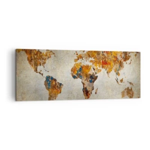 Canvas picture - Really Big World - 140x50 cm