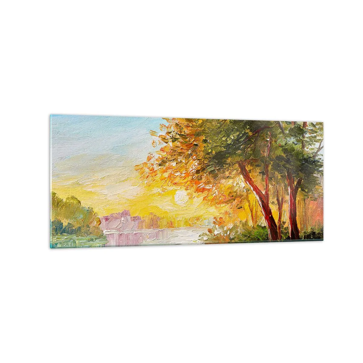 Glass picture - Et In Arcadia Ego - 120x50 cm