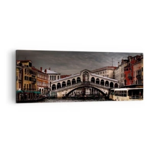 Canvas picture - Promise of a Venetian Evening - 140x50 cm