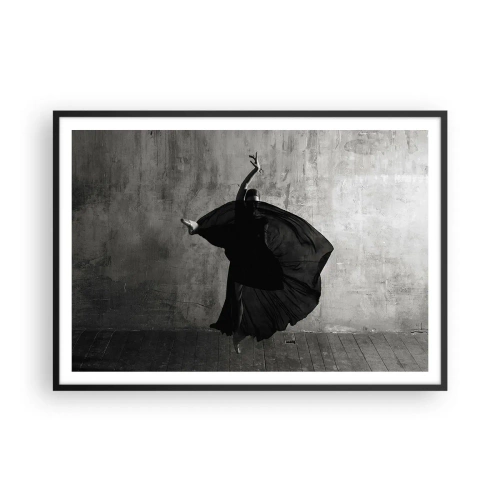 Poster in black frame - Full of Passion - 100x70 cm
