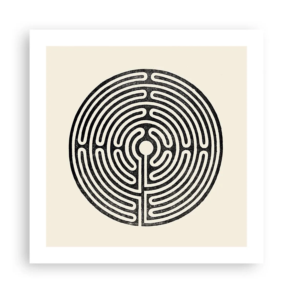 Poster - Mysterious Order - 50x50 cm