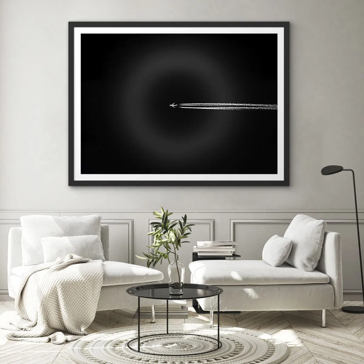 Poster in black frame - Into Another Dimension - 100x70 cm