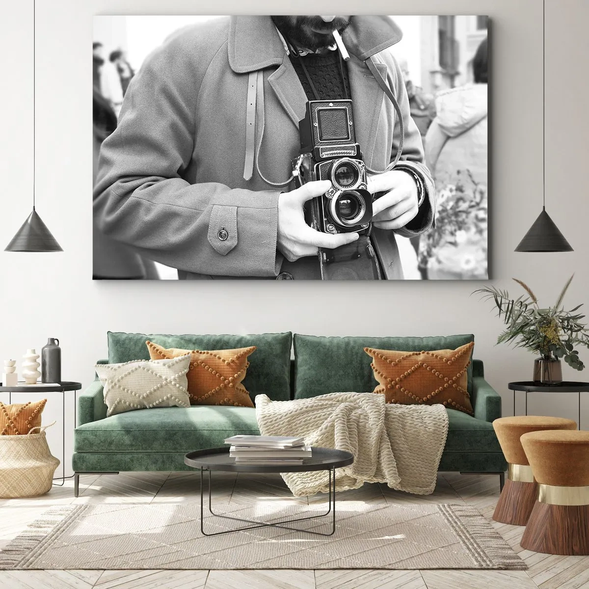 Canvas picture - In Retro Style - 120x80 cm