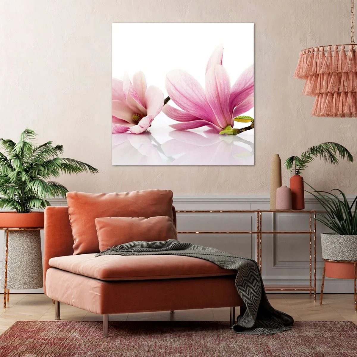 Canvas picture - Delicate Like a Spring Breeze - 30x30 cm