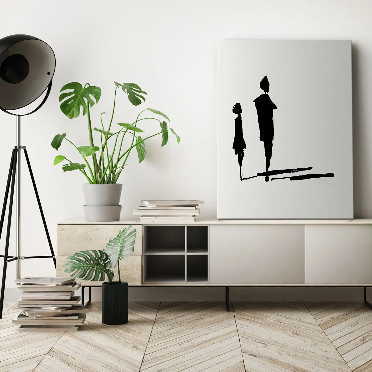 Canvas picture - Surely Together? - 50x70 cm