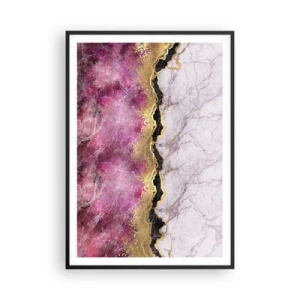 Poster in black frame - On the Border - 70x100 cm