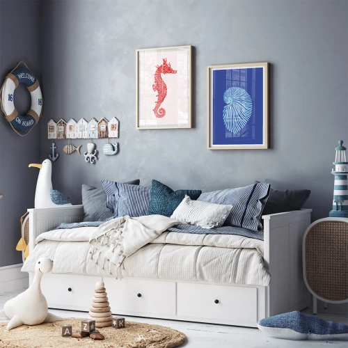 Coastal interior - Inspiration for a children's room