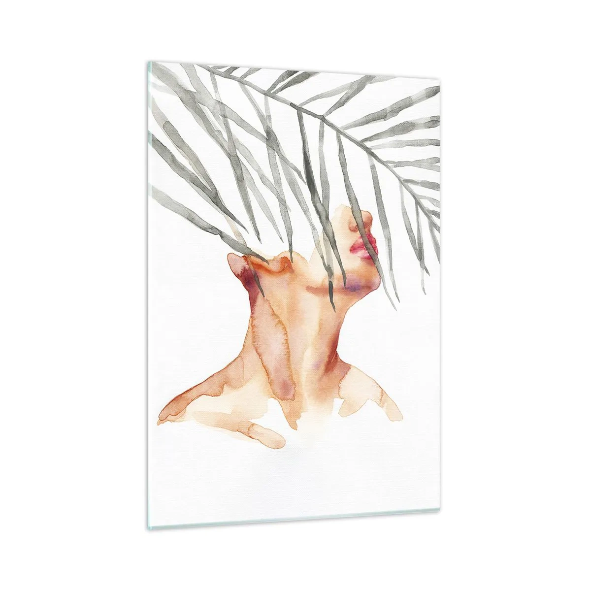 Glass picture - Feeling the Pulse of the Tropics - 50x70 cm