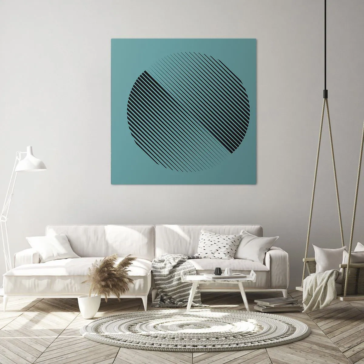 Canvas picture - Circle - Geometrical Variation - 50x50 cm