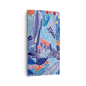 Canvas picture - Hawaian Garden - 65x120 cm