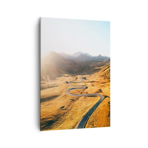 Canvas picture - In a Golden Valley - 70x100 cm