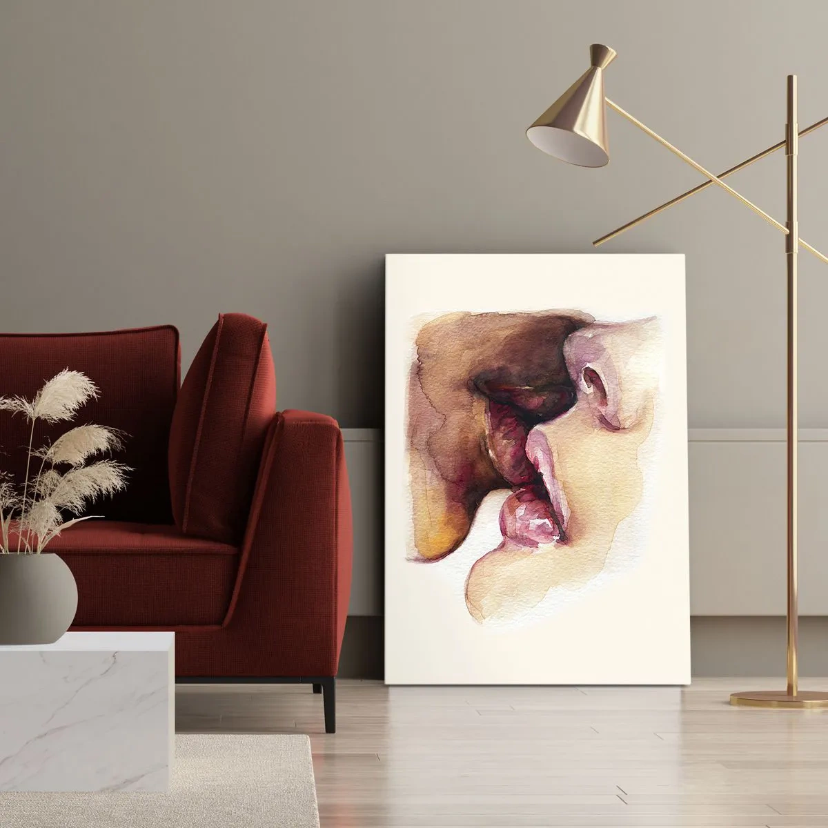 Canvas picture - Like Night and Day, Earth and Heaven - 70x100 cm