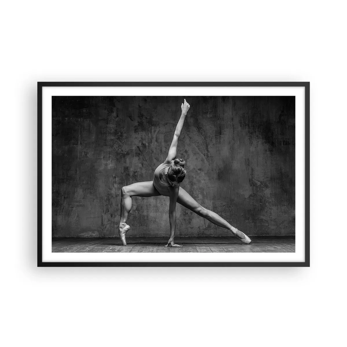 Poster in black frame - Ideal of Balance - 91x61 cm