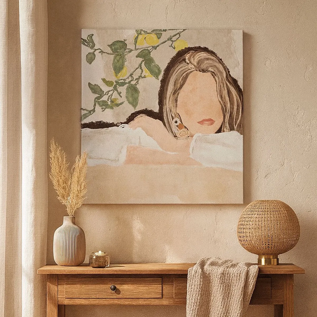 Canvas picture - Beauty of the South - 30x30 cm