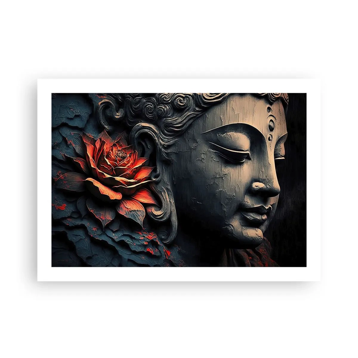 Poster - In Harmony with the World - 70x50 cm