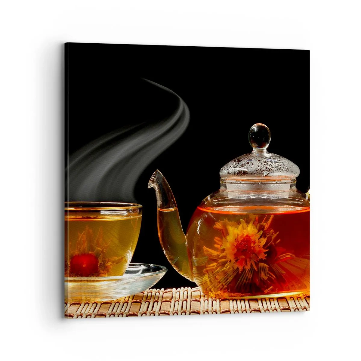 Canvas picture - Magic and Art of Tea Making - 70x70 cm