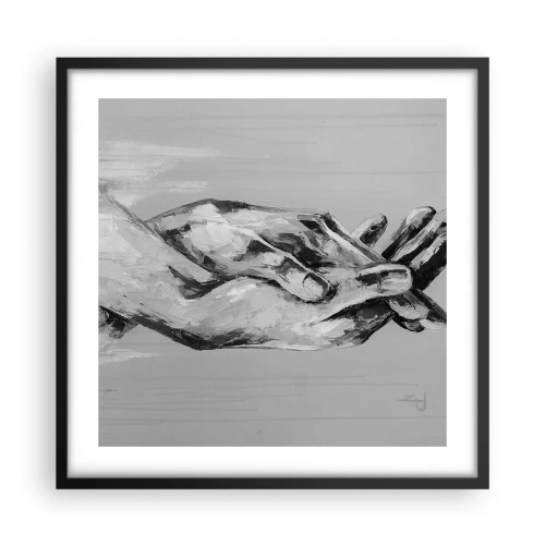 Poster in black frame - The Beginning… - 50x50 cm