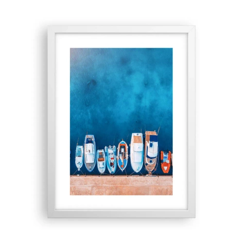 Poster in white frmae - In One Row - 30x40 cm