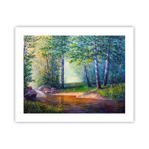 Poster - Idyllic Scenery - 50x40 cm