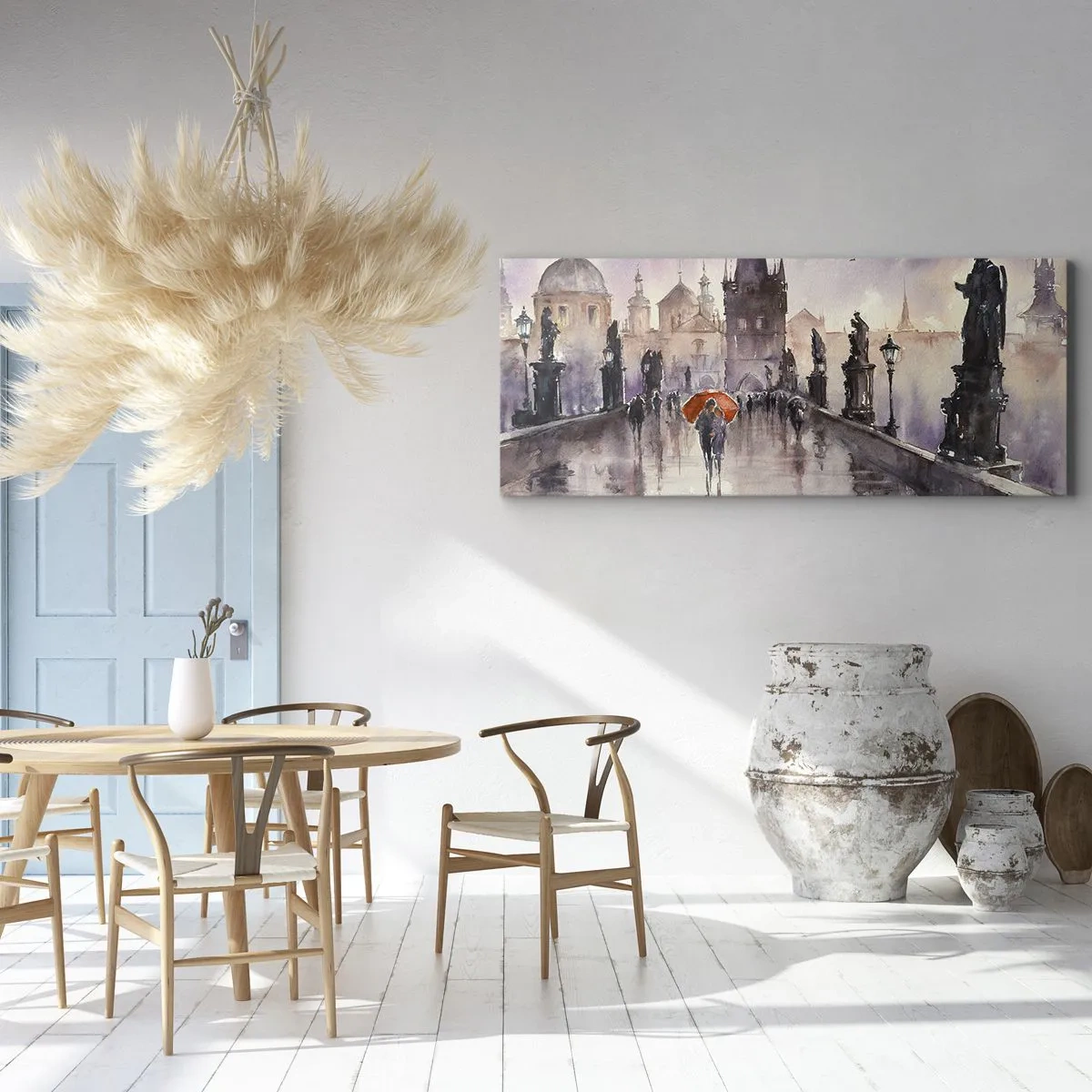 Canvas picture - Peaople Don't Change - 120x50 cm