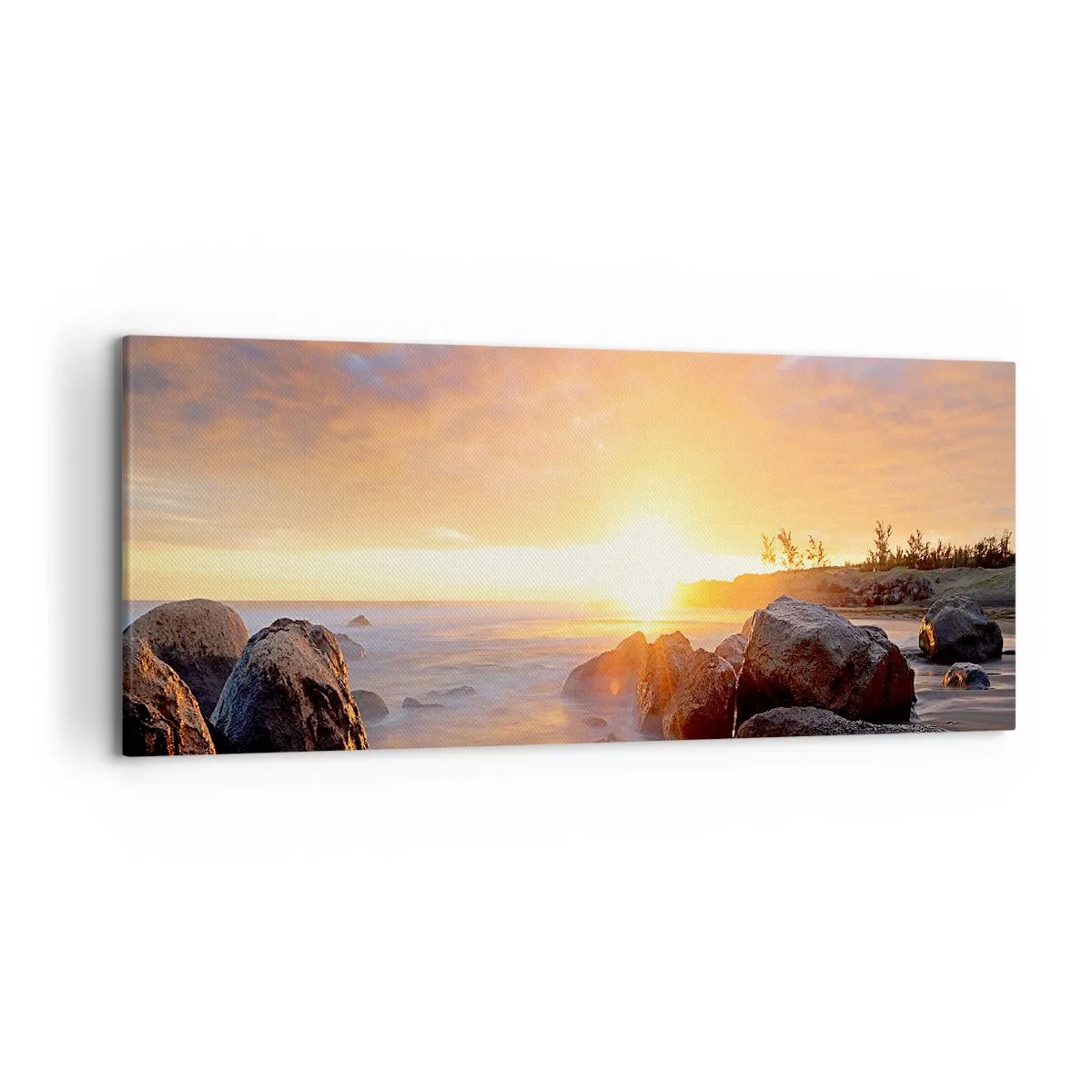 Canvas picture - Shiny Breeze of the Evening - 120x50 cm
