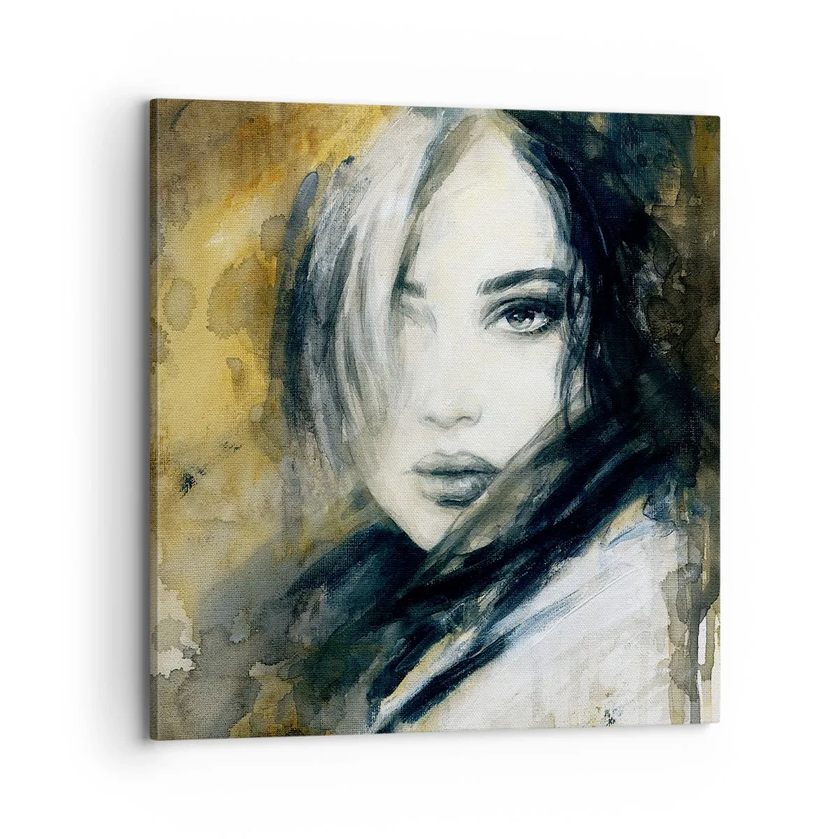 Canvas picture - More Innocent or Sensual? - 70x70 cm
