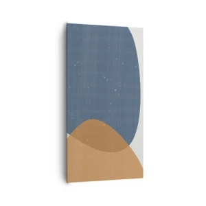 Canvas picture - Ovals and Intersections - 65x120 cm