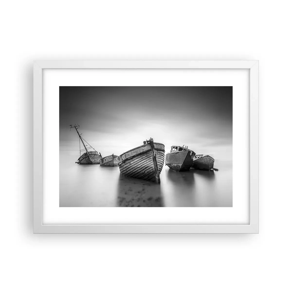 Poster in white frmae - Now Only a Memory - 40x30 cm