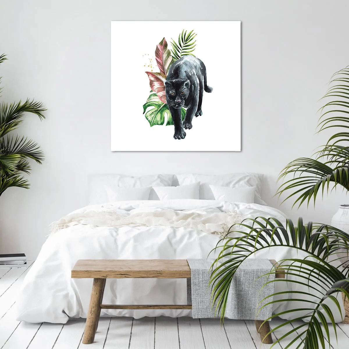 Canvas picture - Wilderness of the Heart - 50x50 cm