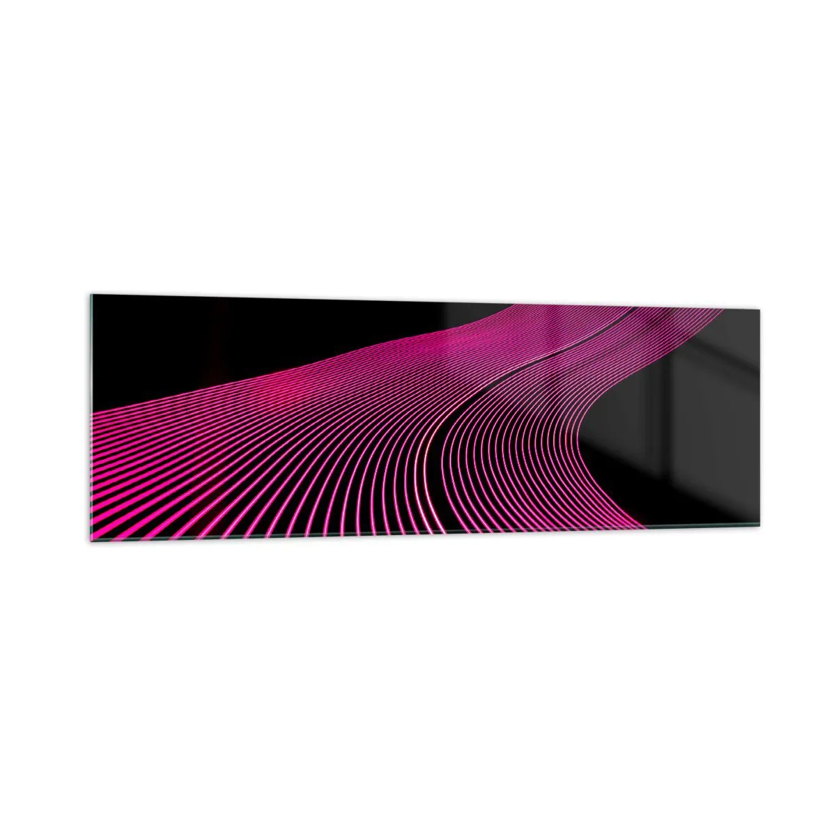 Glass picture - Alley of Light - 160x50 cm