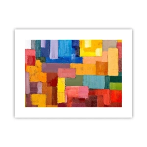 Poster - Each Different, All Colourful - 40x30 cm
