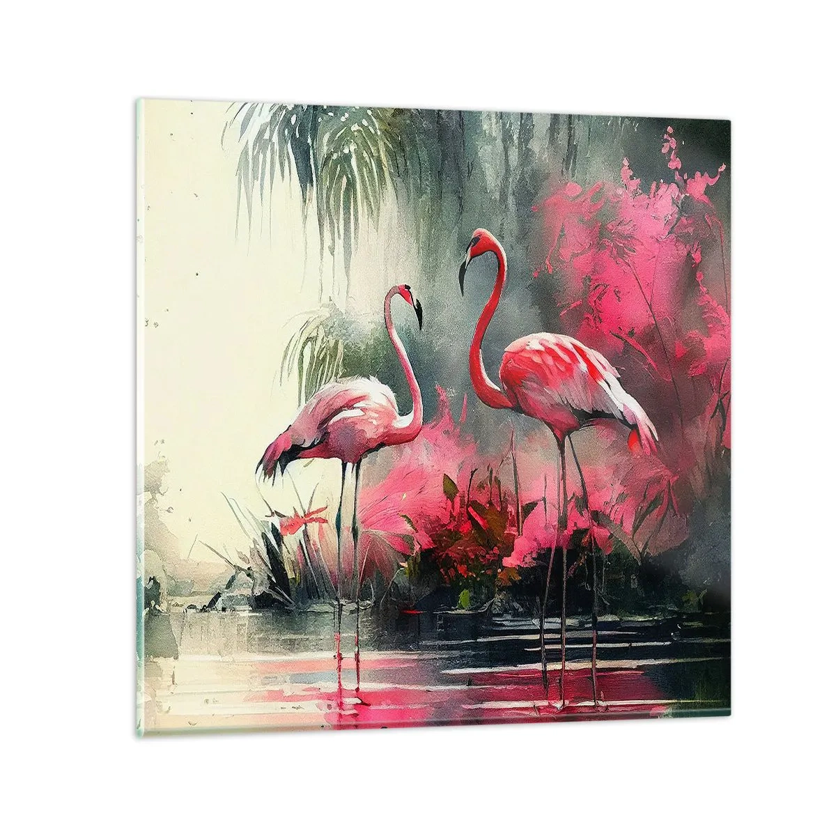 Glass picture - Class of Natural Charm - 50x50 cm