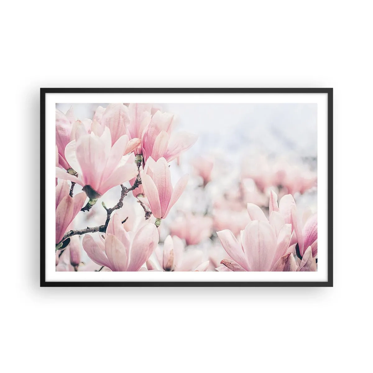 Poster in black frame - Ideal of Subtlety - 91x61 cm