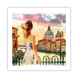 Poster - Venice Adventure - 50x50 cm