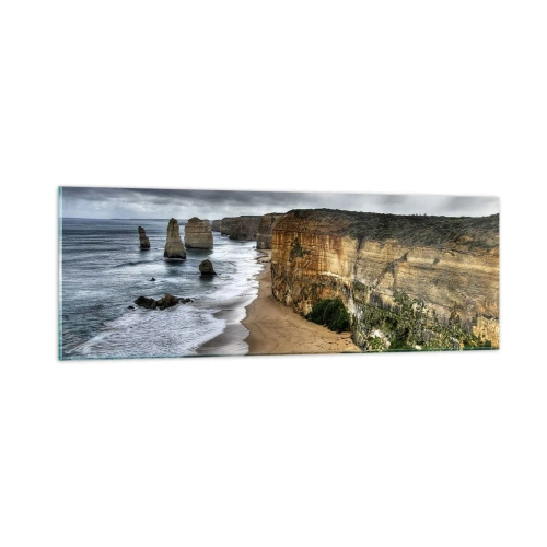 Glass picture - Raw Beauty - 90x30 cm