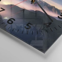 Clock face with numbers