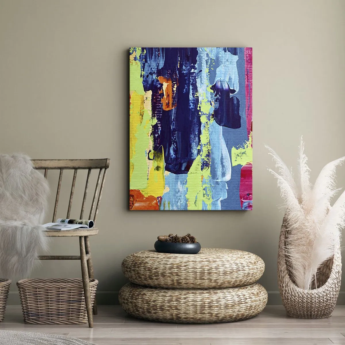 Canvas picture - Life Is Beautiful! - 65x120 cm