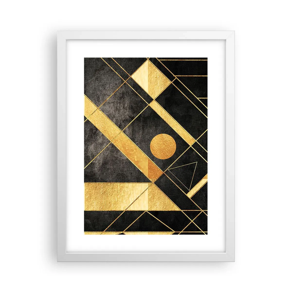 Poster in white frmae - Sun of the Desert - 30x40 cm