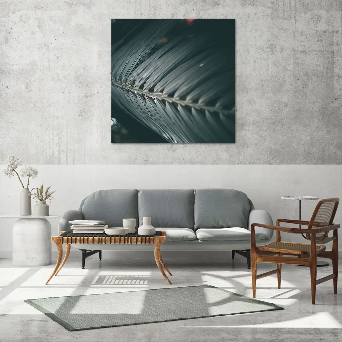 Glass picture - Precision of Nature - 70x70 cm