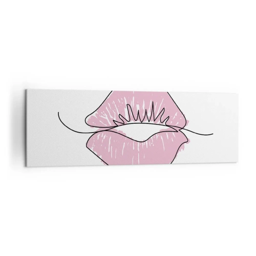 Canvas picture - Ready for a Kiss? - 160x50 cm